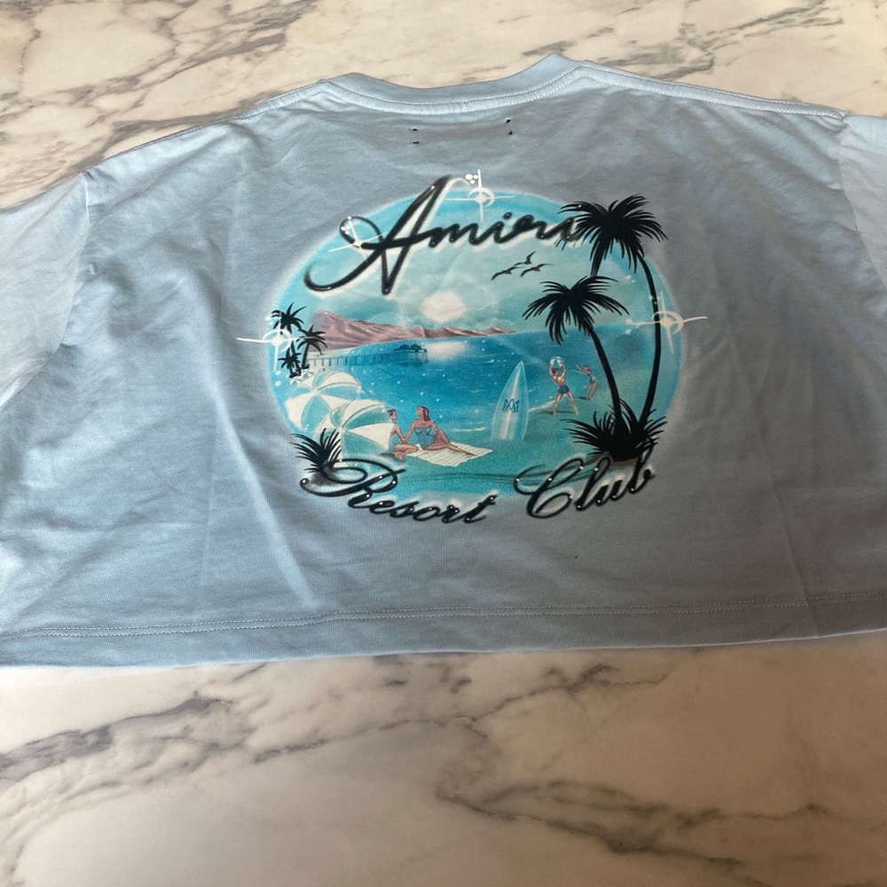 AMIRI Black and Blue Tags